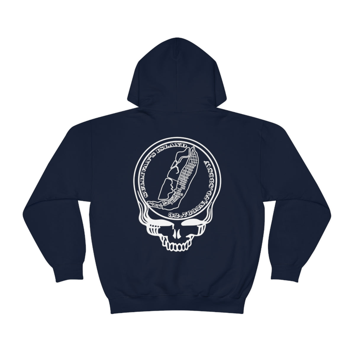 Sullivan's Island Deadhead Hoodie-White Logo