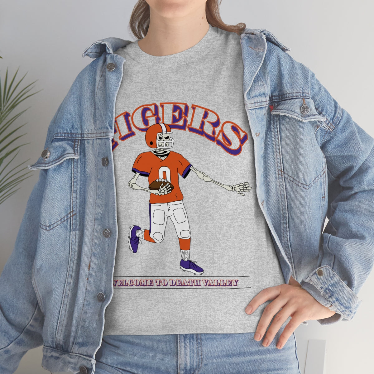 Football Skelly X Clemson